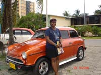 Agnes with small car
